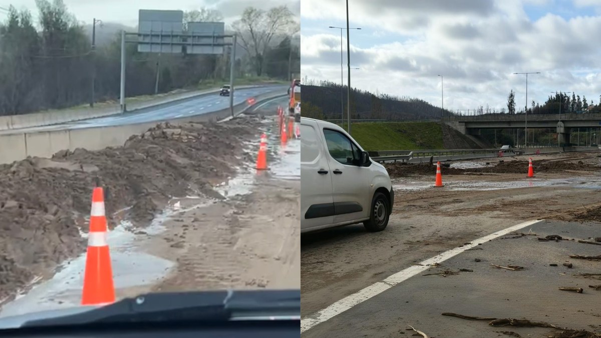 DESLIZAMIENTO de barro obliga a CERRAR parcialmente la ruta a CABRERO