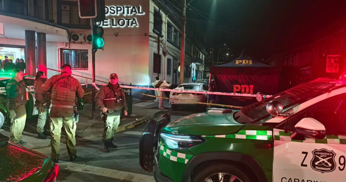 Acribillan un vehículo cerca de local nocturno de Coronel hay un hombre muerto y dos mujeres graves