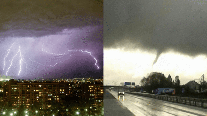 Pronostican tormentas eléctricas y nubes convectivas tornádicas revisa las zonas afectadas AQUÍ