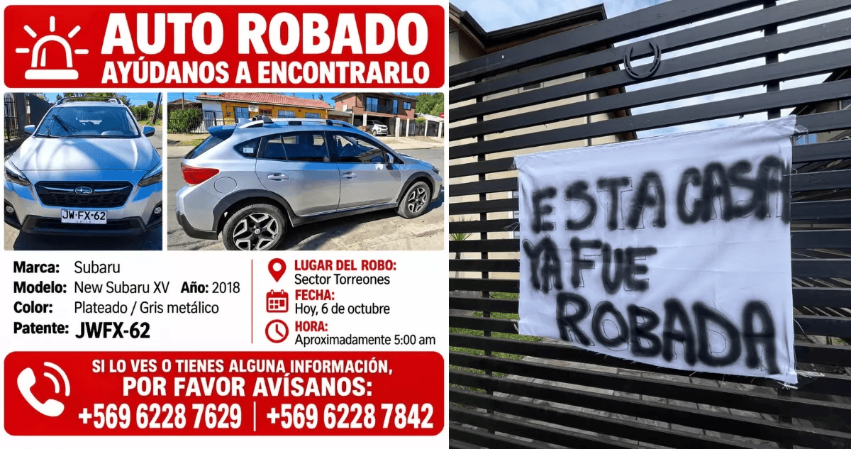 «Esta casa ya fue robada» ola de robos preocupa a vecinos del sector Torreones de Concepción «Esta casa ya fue robada» ola de robos preocupa a vecinos del sector Torreones de Concepción