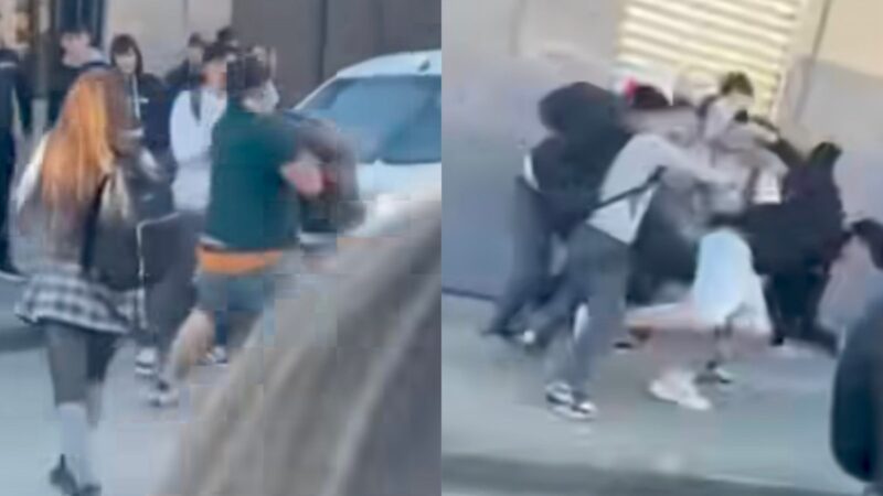 BRUTAL ataque en CORONEL: Al menos 3 alumnos APUÑALADOS en las AFUERAS de un LICEO