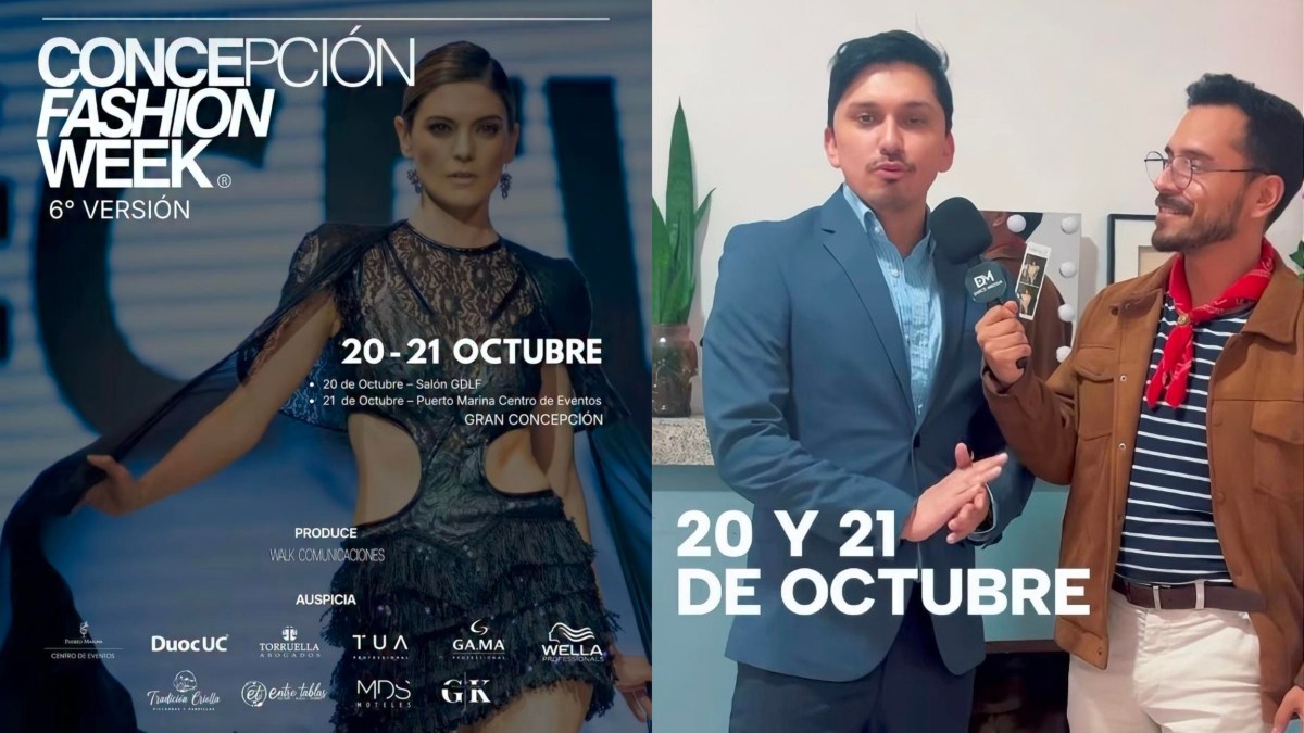 Penquistas se VISTEN de GALA: Este 20 y 21 se Octubre se realizará el CONCEPCIÓN FASHION WEEK