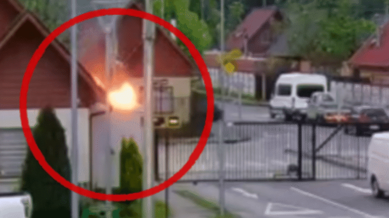 DEL TERROR: Desconocidos lanzan TRAPO CON BENCINA a casa de VALLE NOBLE provocando INCENDIO