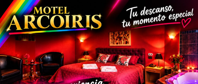 Una noche pensada para disfrutar en pareja en Motel Arcoiris